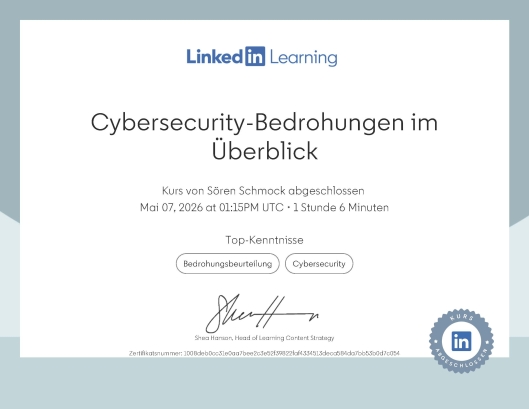 Cybersecurity-Bedrohungen im Überblick
